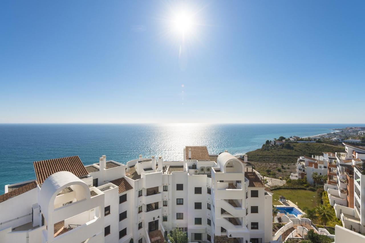 Apartamento Vista Mar Frontal Torrox Luaran gambar