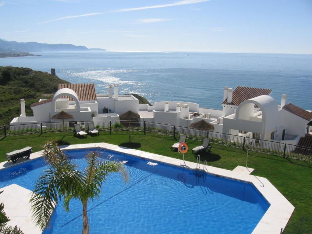 Apartamento Vista Mar Frontal Torrox Luaran gambar