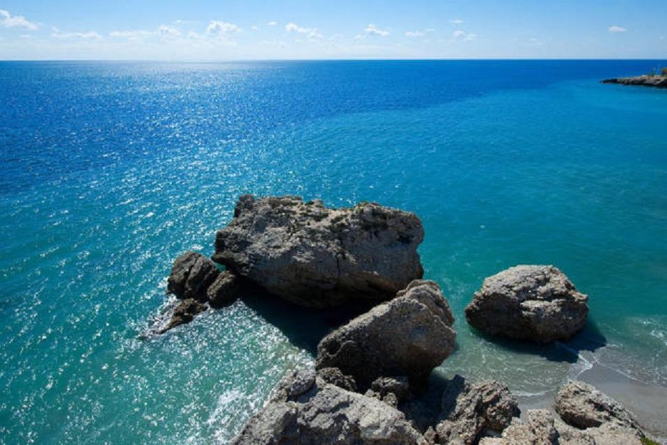 Apartamento Vista Mar Frontal Torrox Luaran gambar
